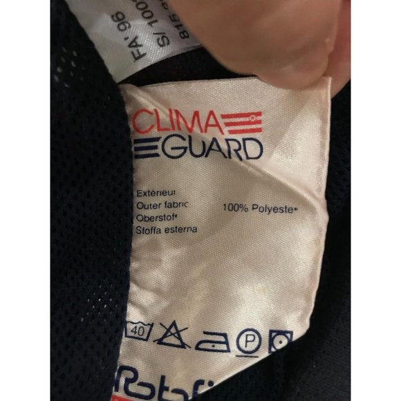 Vintage Cutter & Buck Men's Red Sz S 1/4 Zip Windbreaker White Anchor Logo - Picture 5 of 12